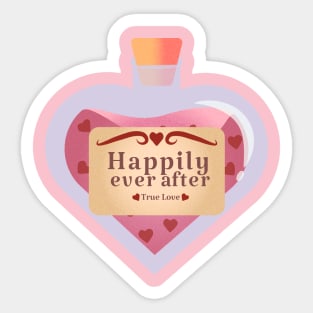 Happily ever after potion Sticker